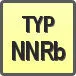 Piktogram - Typ: NNRb
